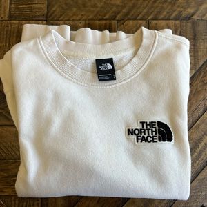 The North Face Heritage Patch Crew Cream Sweatshirt